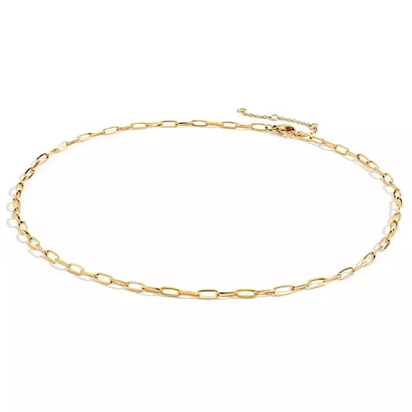 ⚜️[𝟯/$𝟮𝟴]⚜️NEW Paperclip Chain Stainless Steel Necklace - Picture 4 of 15